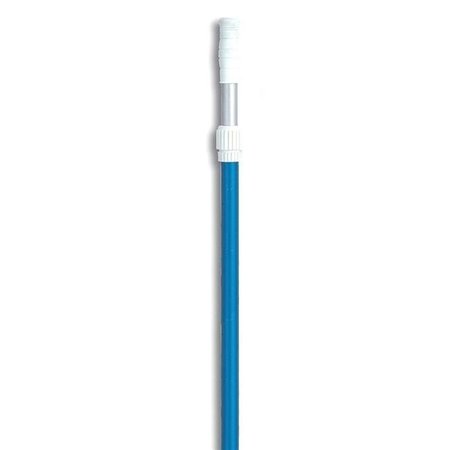 6 - 12 in. Adjustable Blue Aluminum Swimming Pool Telescopic Pole for Vacuums & Skimmers - POOL CENTRAL 32037733